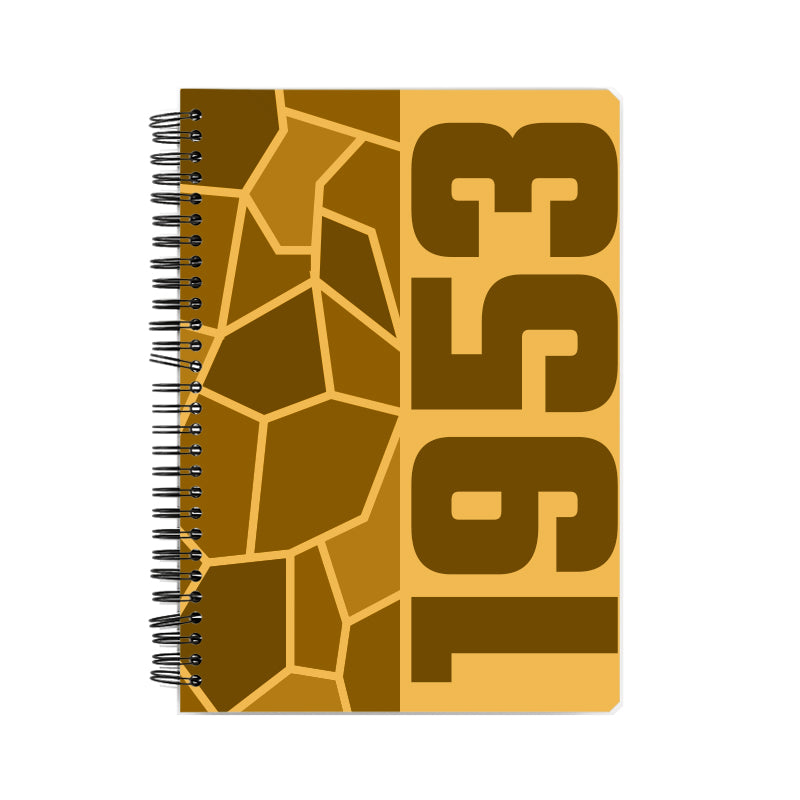 1953 Year Notebook (Golden Yellow)
