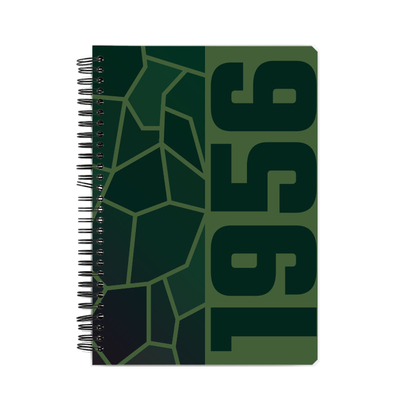 1956 Year Notebook (Olive Green)