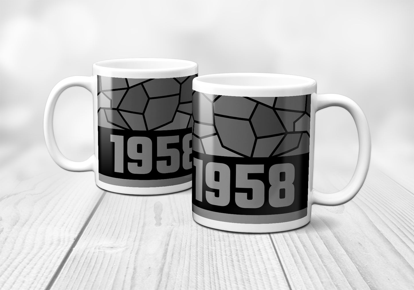 1958 Year Mug (11oz, Black)