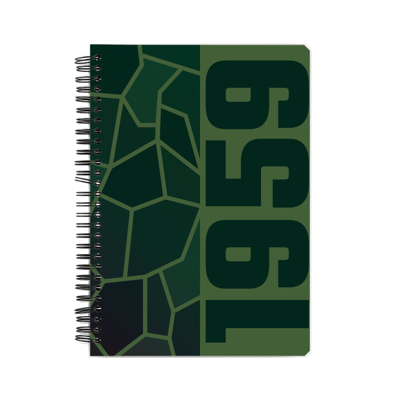 1959 Year Notebook (Olive Green)