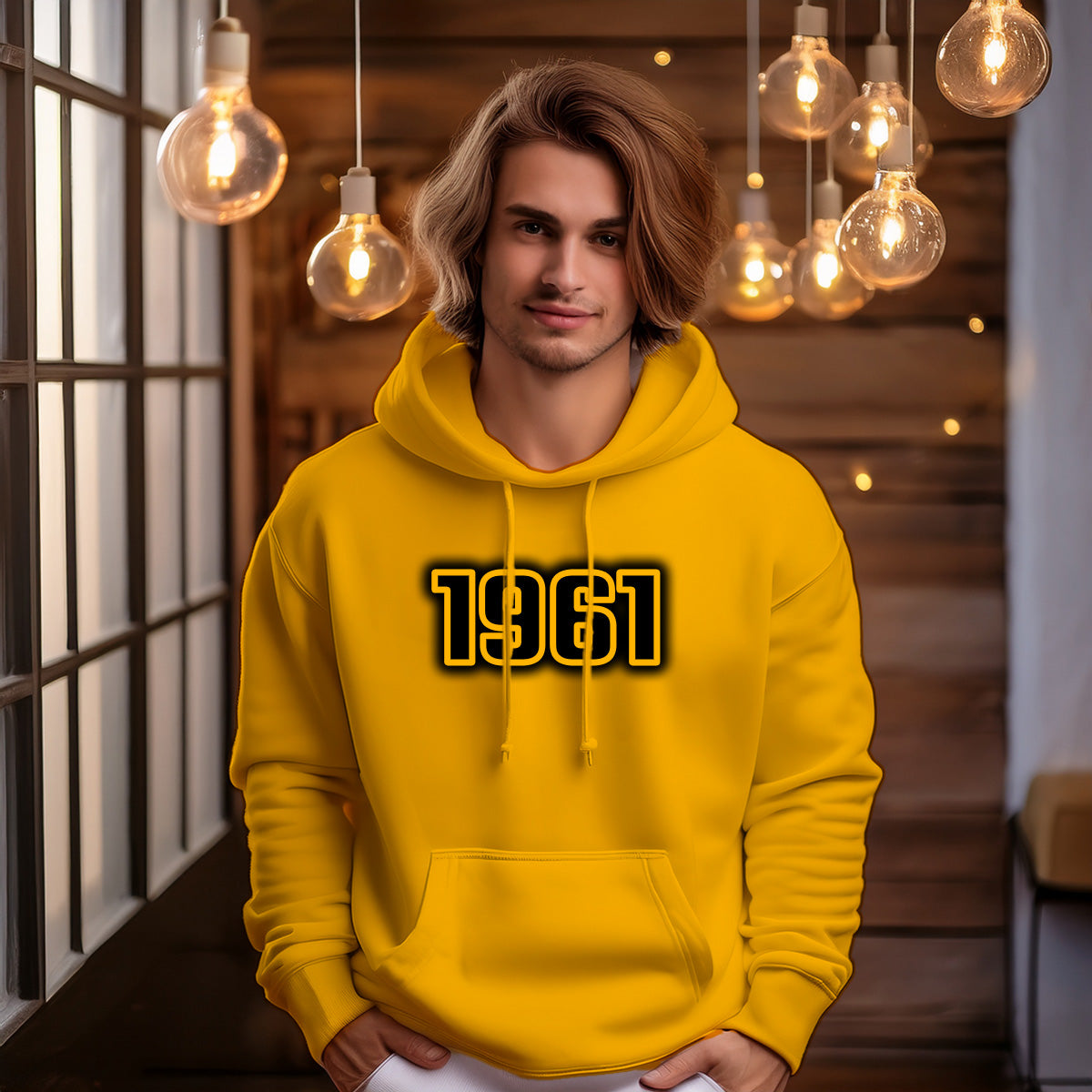 1961 Men Unisex Hoodie | Vintage Birth Year Hoodie Gift