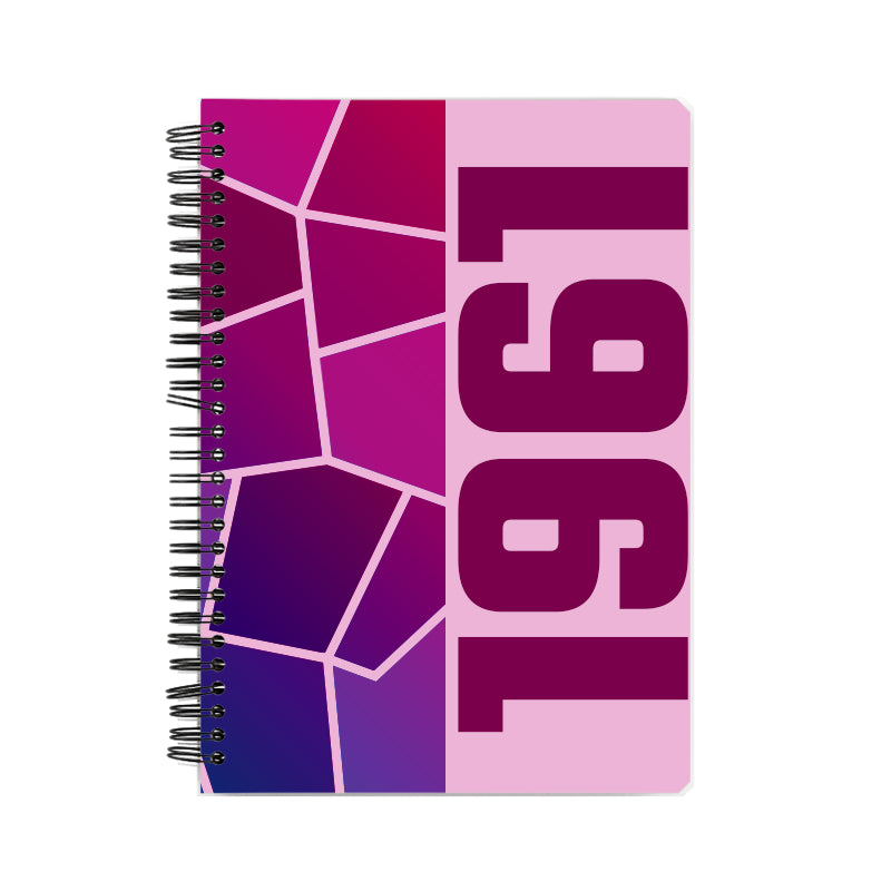 1961 Year Notebook (Light Pink)