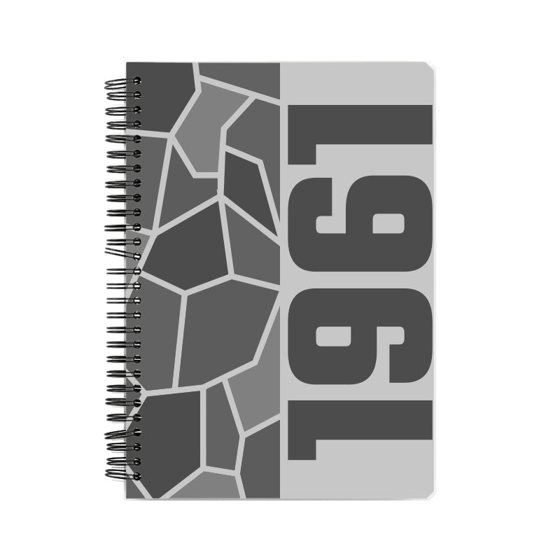 1961 Year Notebook (Melange Grey)