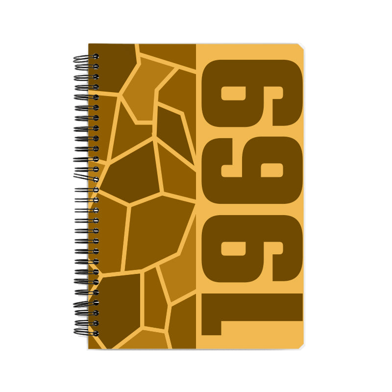 1969 Year Notebook (Golden Yellow)