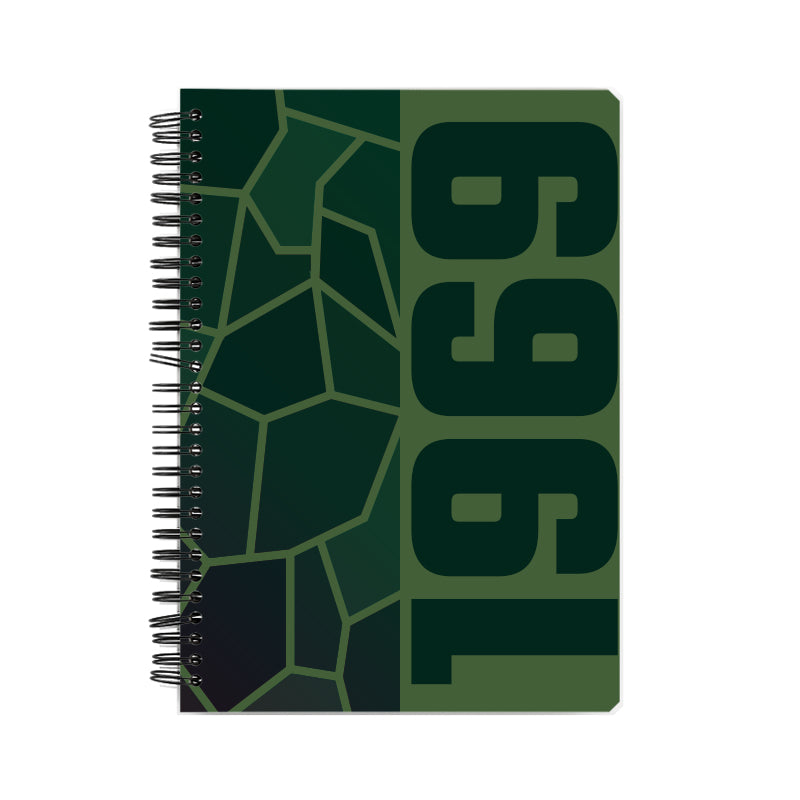 1969 Year Notebook (Olive Green)
