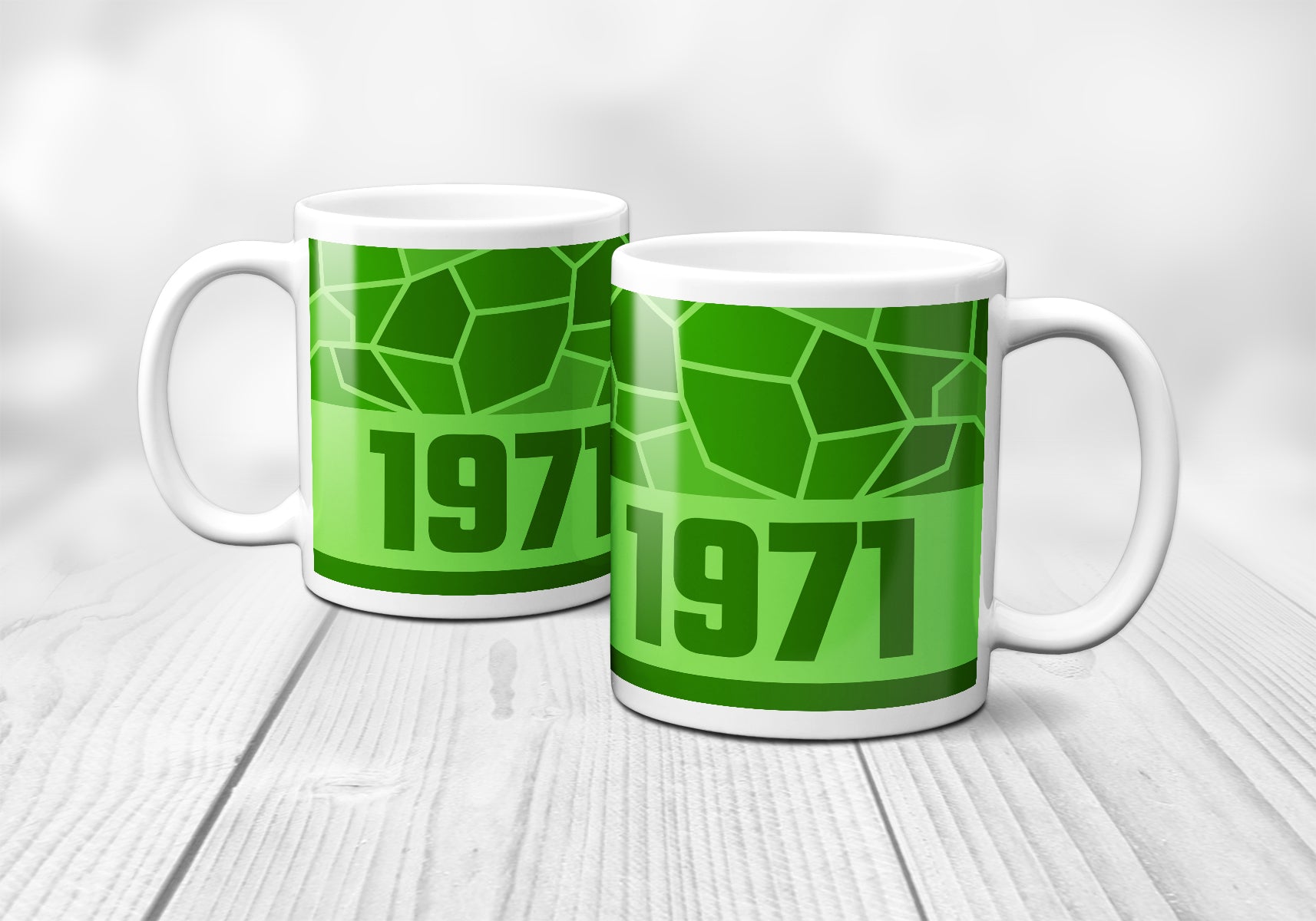 1971 Year Mug (11oz, Liril Green)
