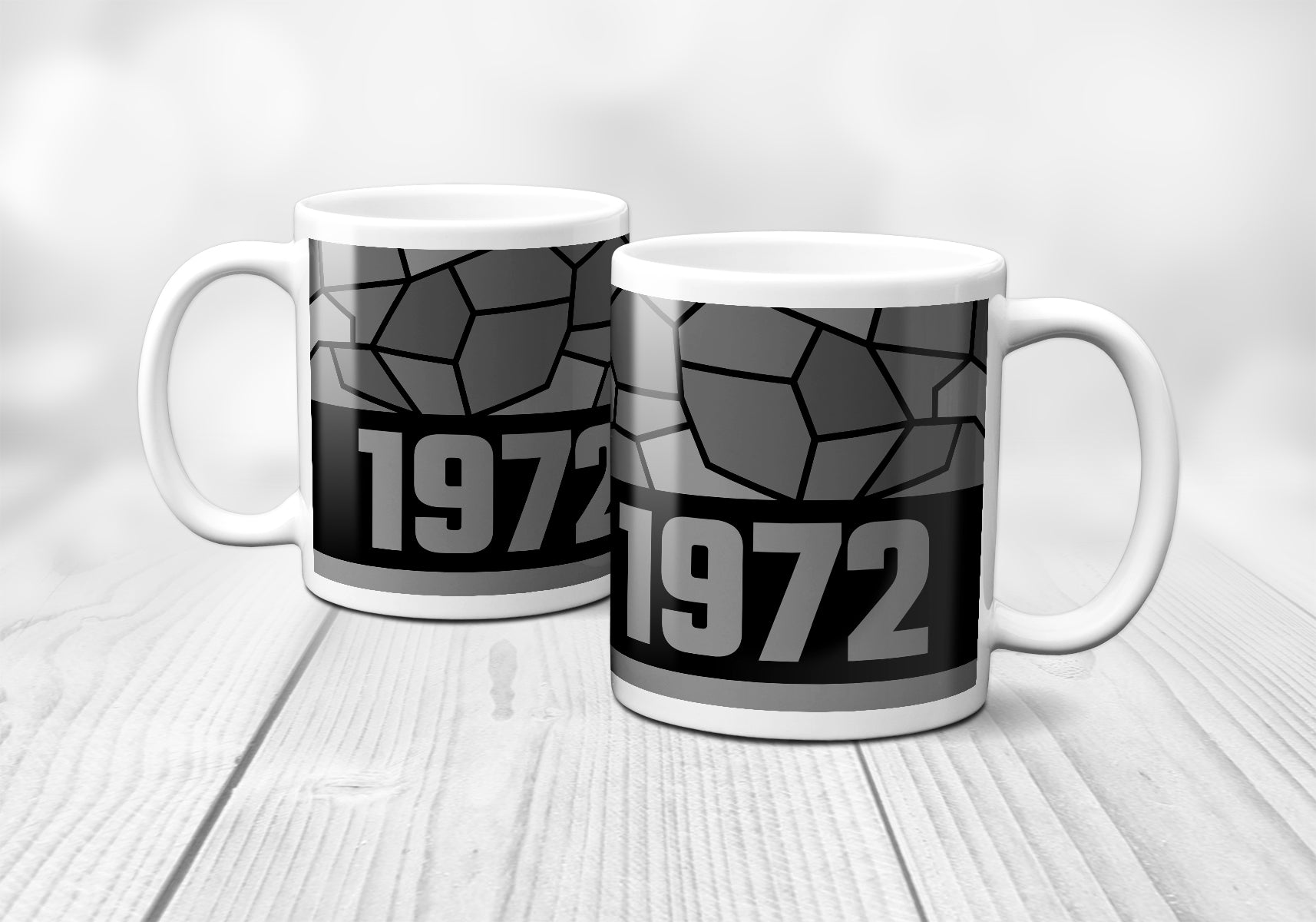 1972 Year Mug (11oz, Black)