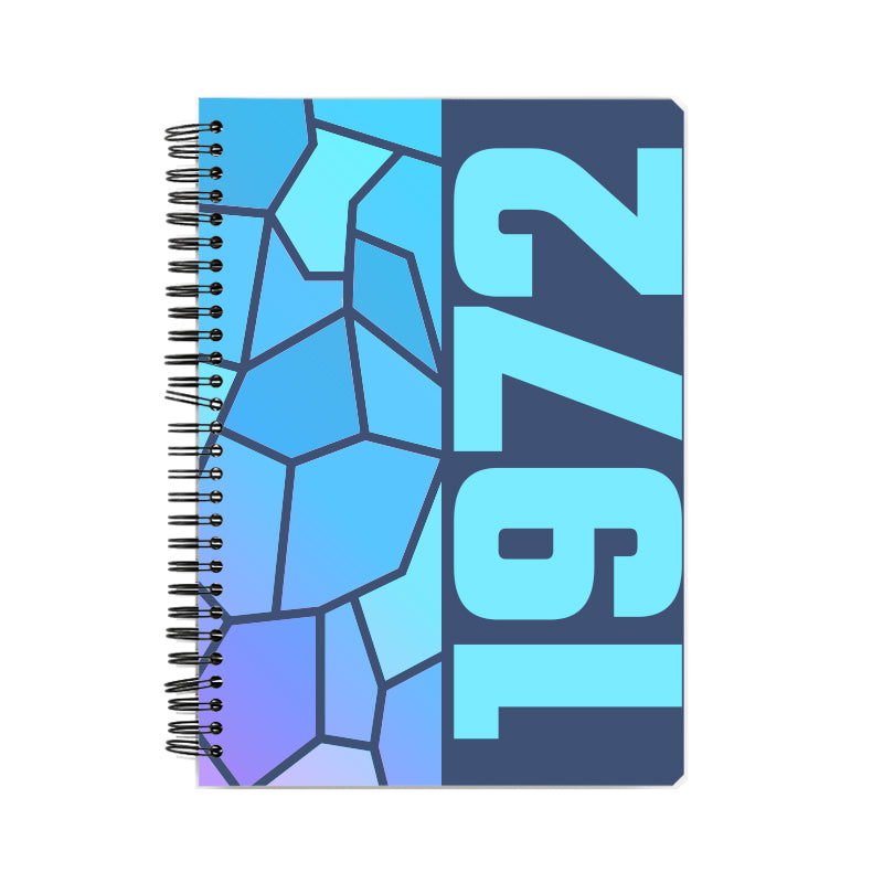 1972 Year Notebook (Navy Blue)