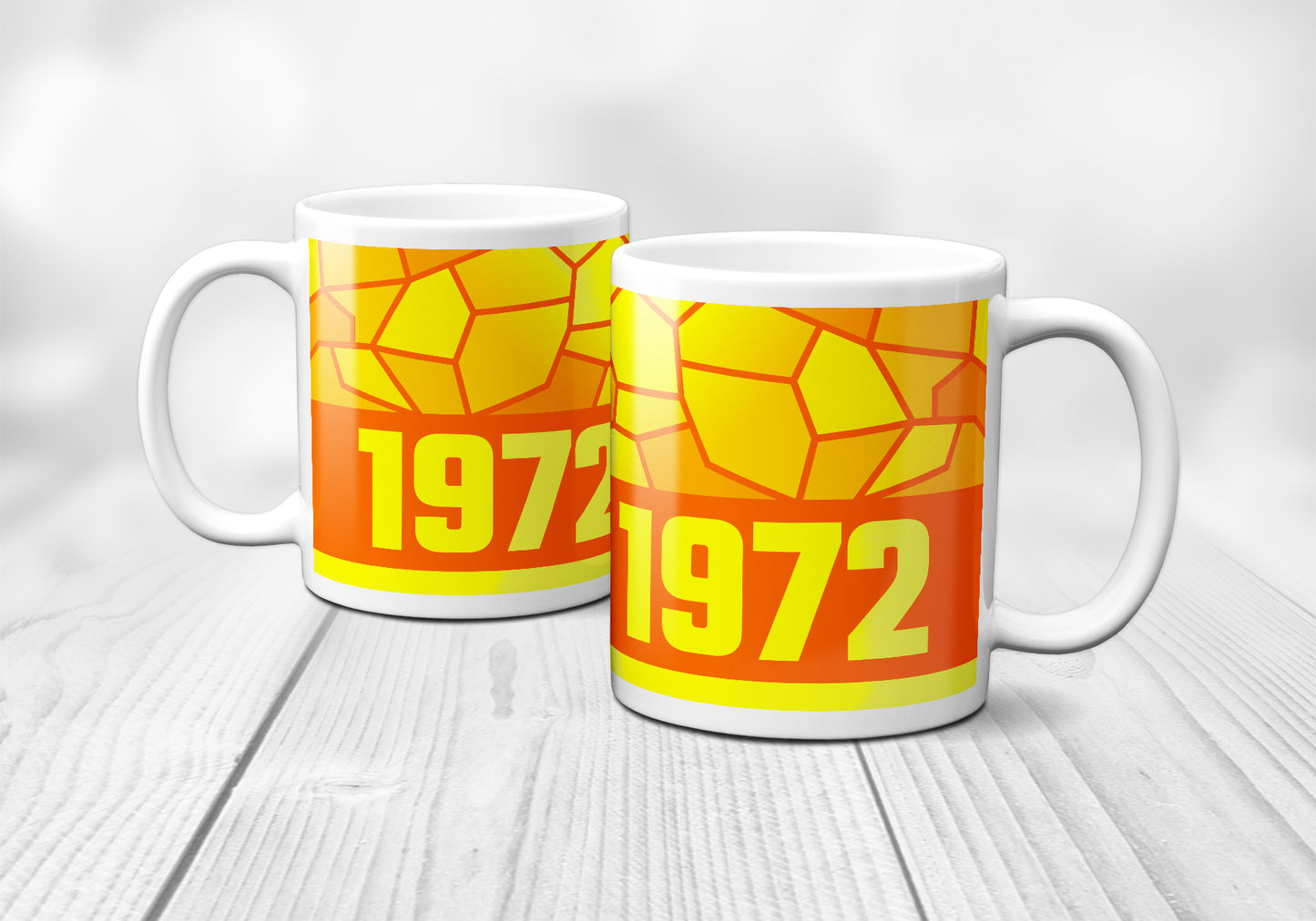 1972 Year Mug (11oz, Orange)