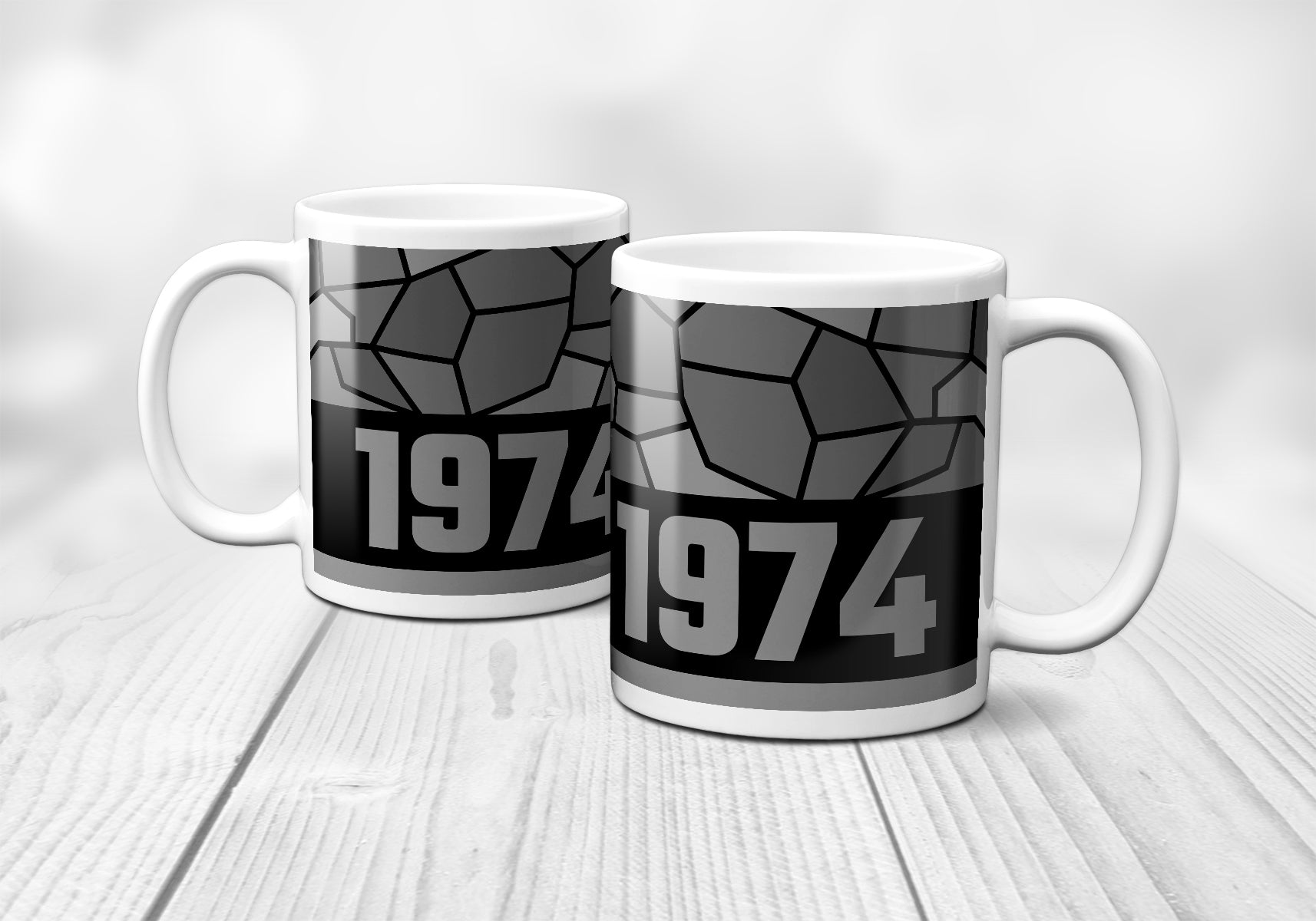 1974 Year Mug (11oz, Black)