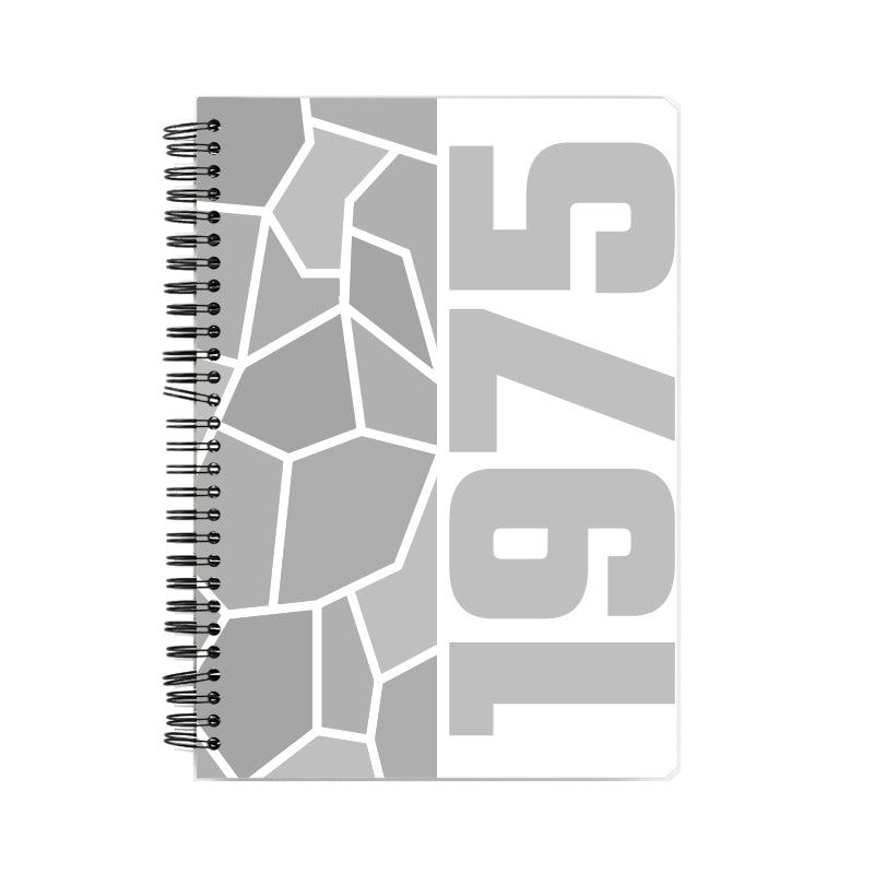1975 Year Notebook (White)