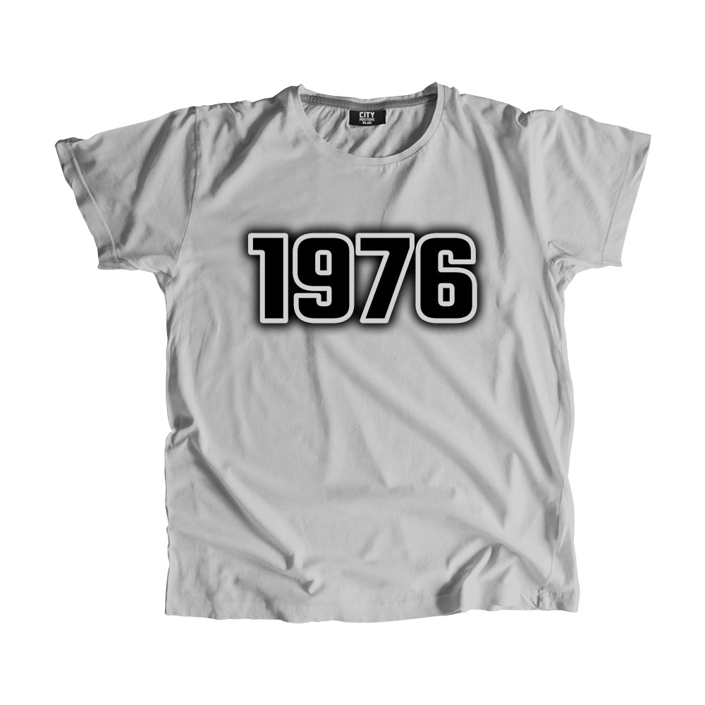 1976 Vintage Heritage Year Men Unisex T-Shirt (Melange Grey)