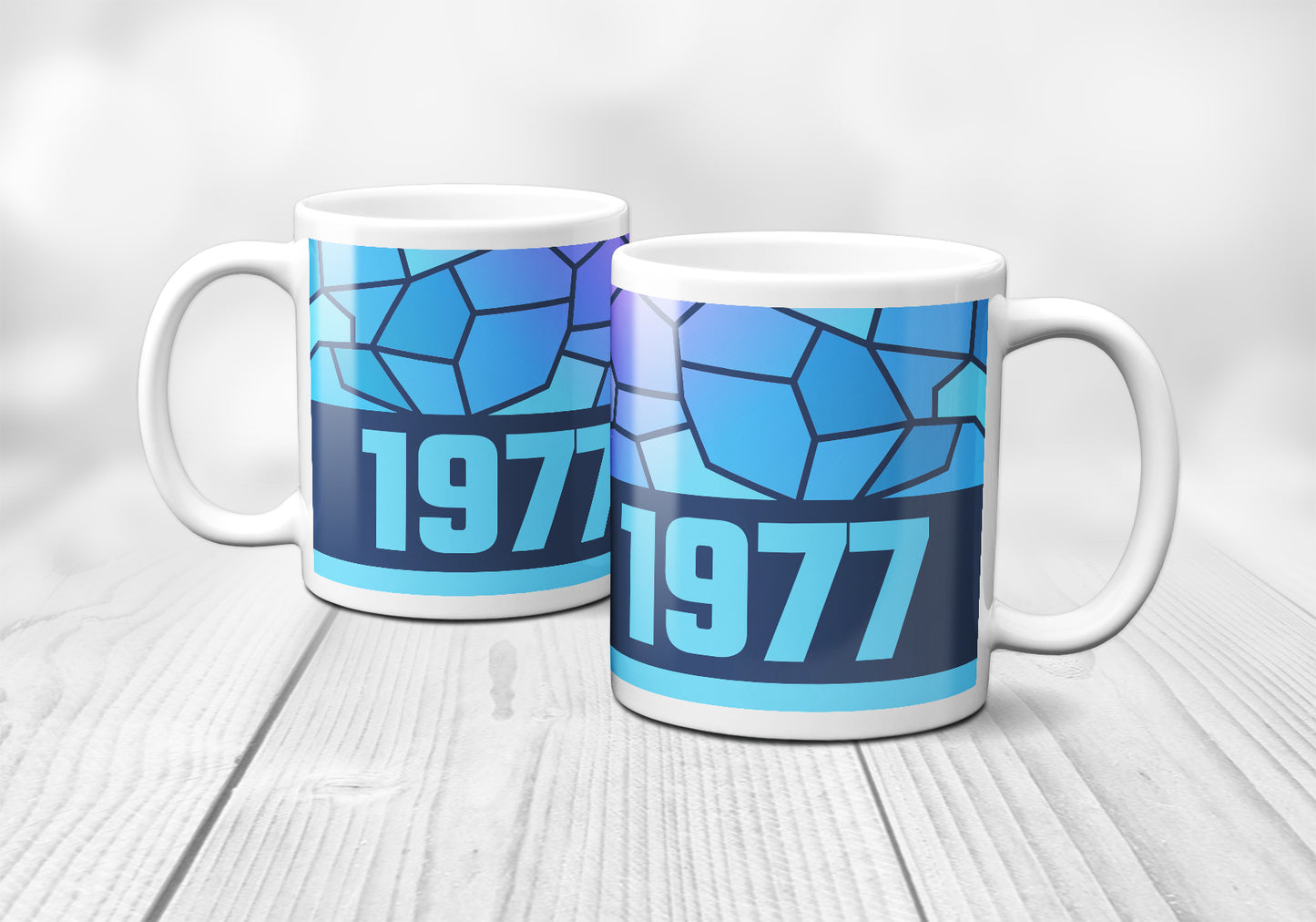 1977 Year Mug (11oz, Navy Blue)