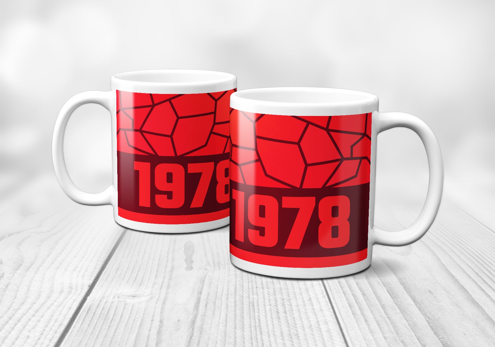 1978 Year Mug (11oz, Maroon)