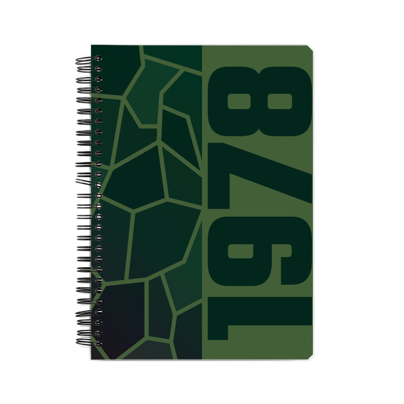 1978 Year Notebook (Olive Green)