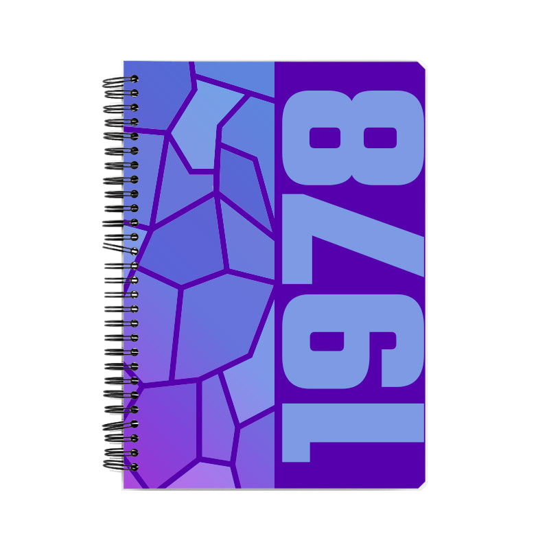 1978 Year Notebook (Purple)