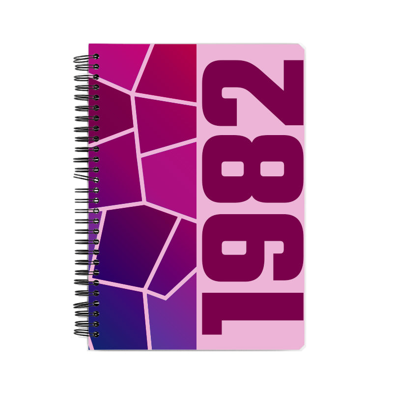 1982 Year Notebook (Light Pink)