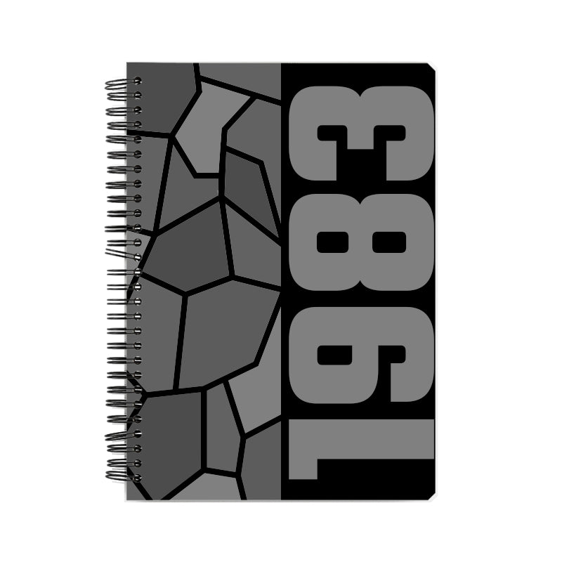 1983 Year Notebook (Black)