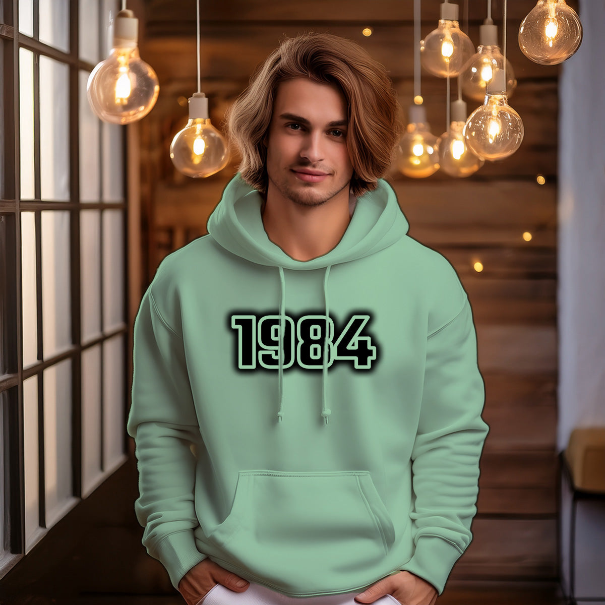 1984 Men Unisex Hoodie | Vintage Birth Year Hoodie Gift