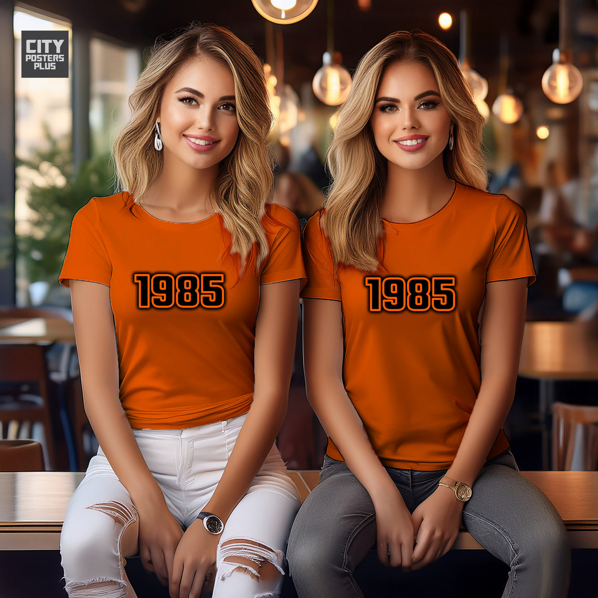 Year 1985 Vintage Birth Year Women T-Shirt