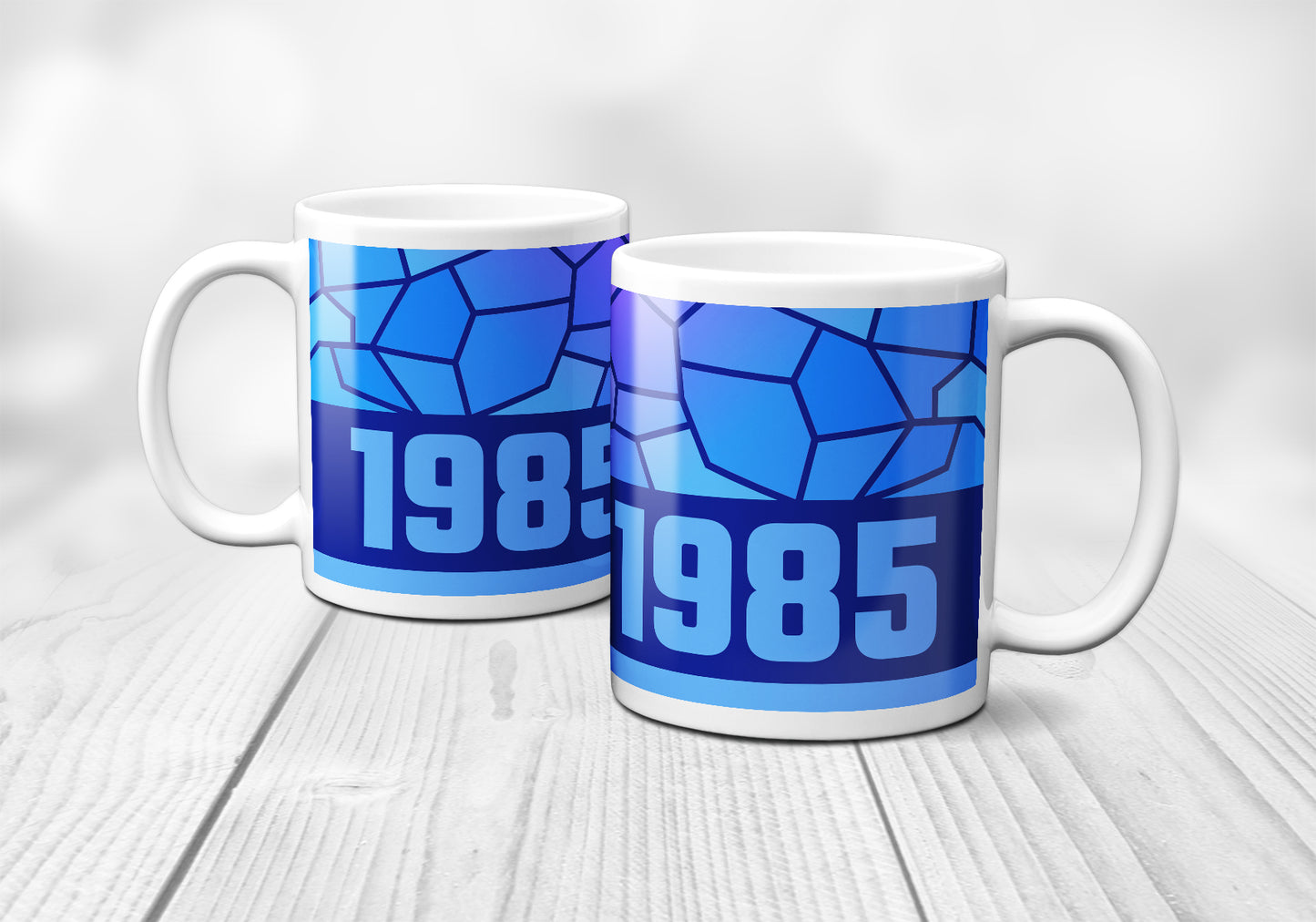 1985 Year Mug (11oz, Royal Blue)