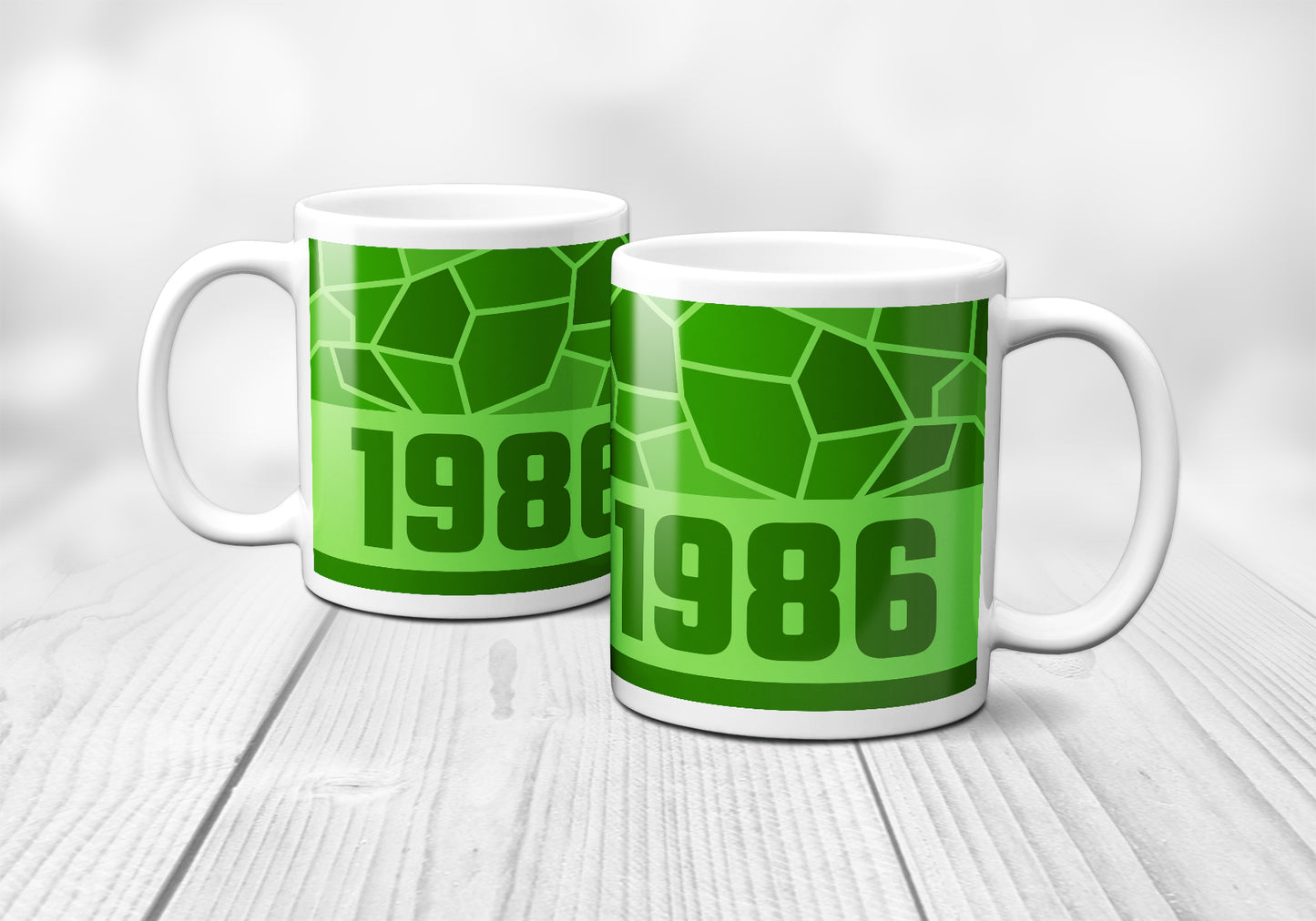 1986 Year Mug (11oz, Liril Green)