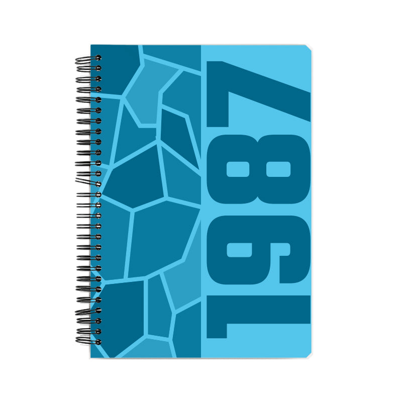 1987 Year Notebook (Sky Blue)