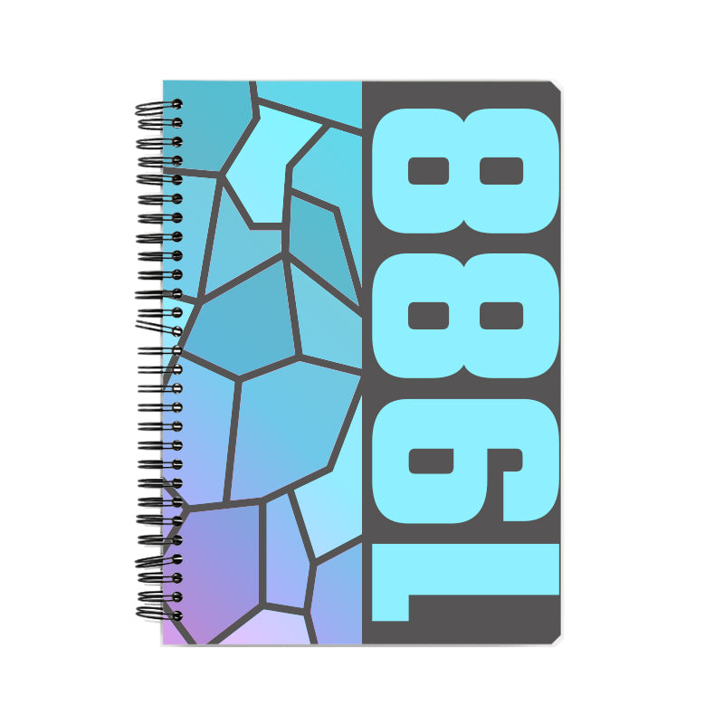 1988 Year Notebook (Charcoal Grey)