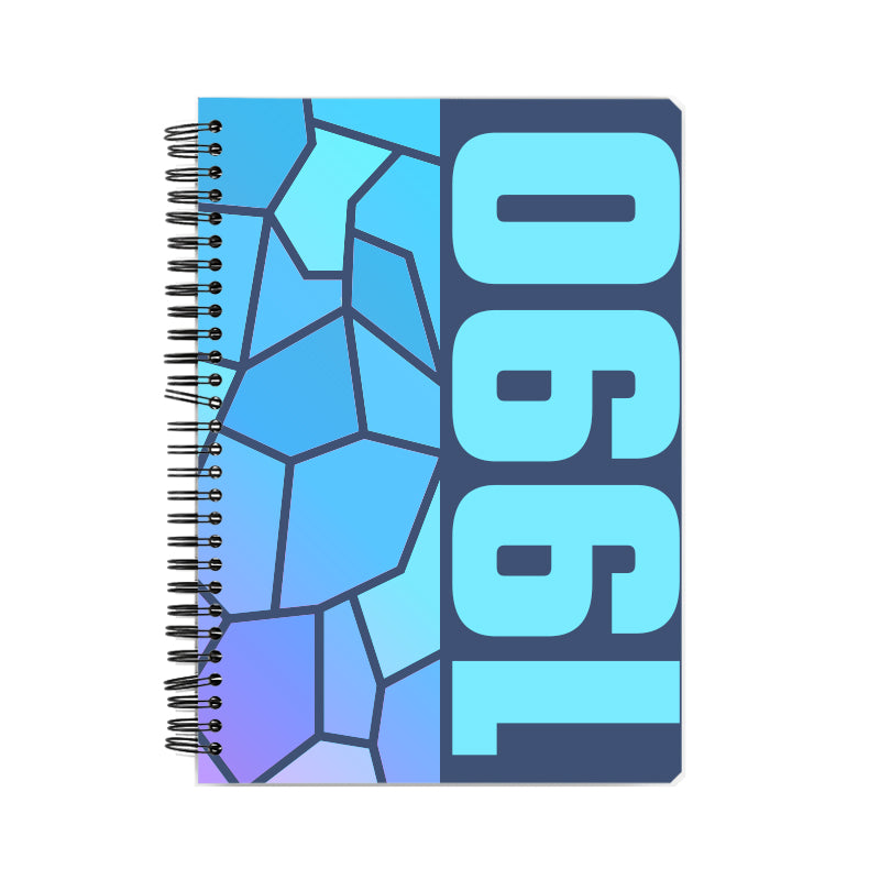 1990 Year Notebook (Navy Blue)