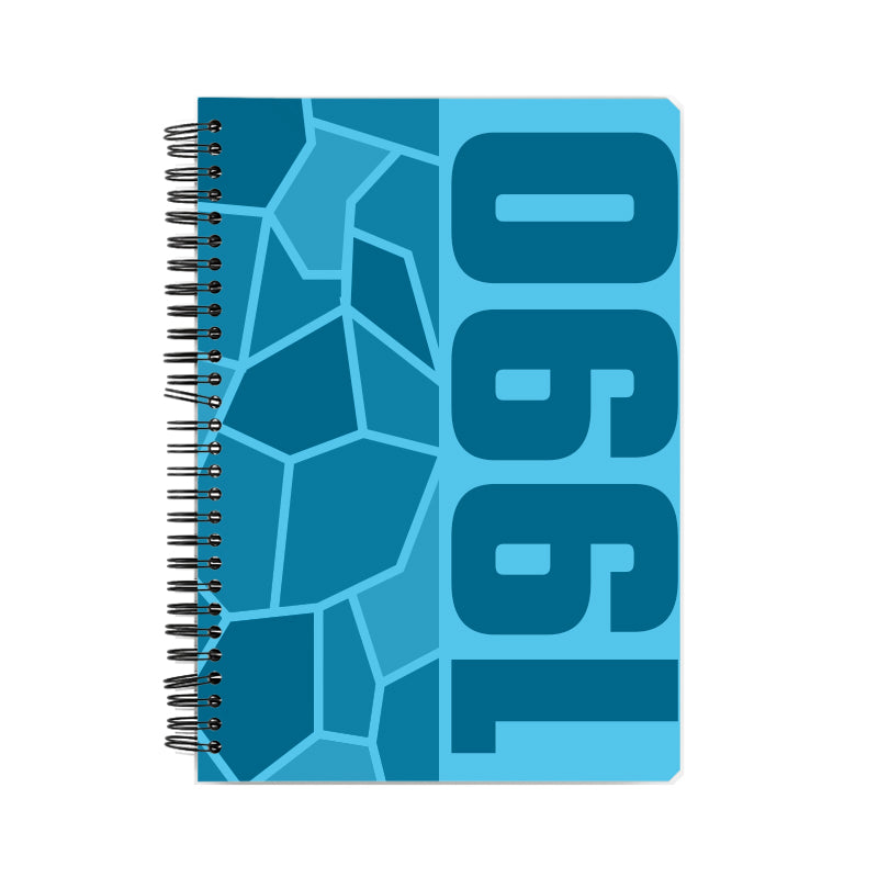 1990 Year Notebook (Sky Blue)