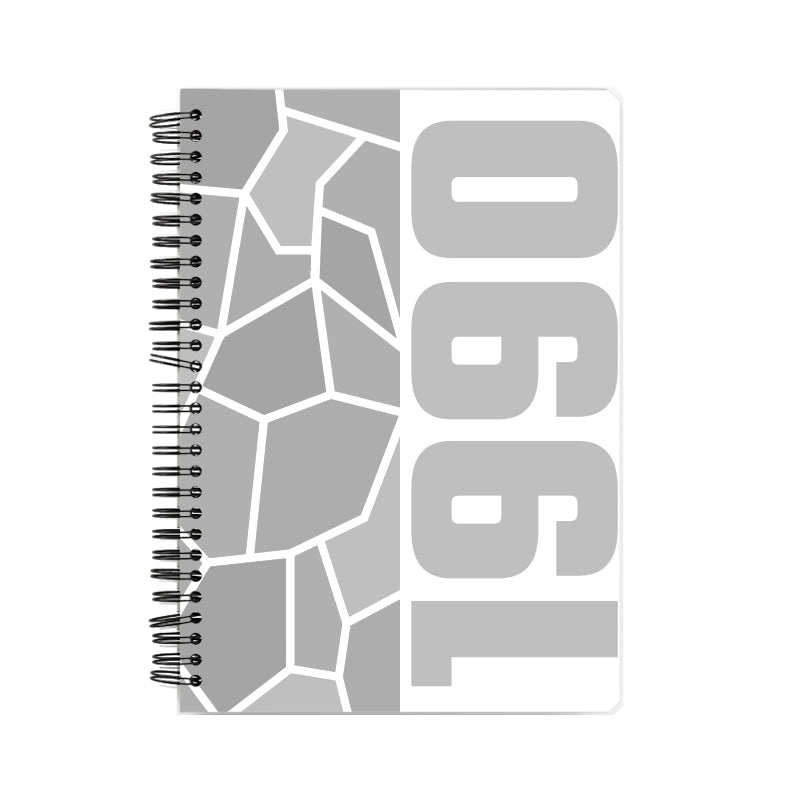 1990 Year Notebook (White)