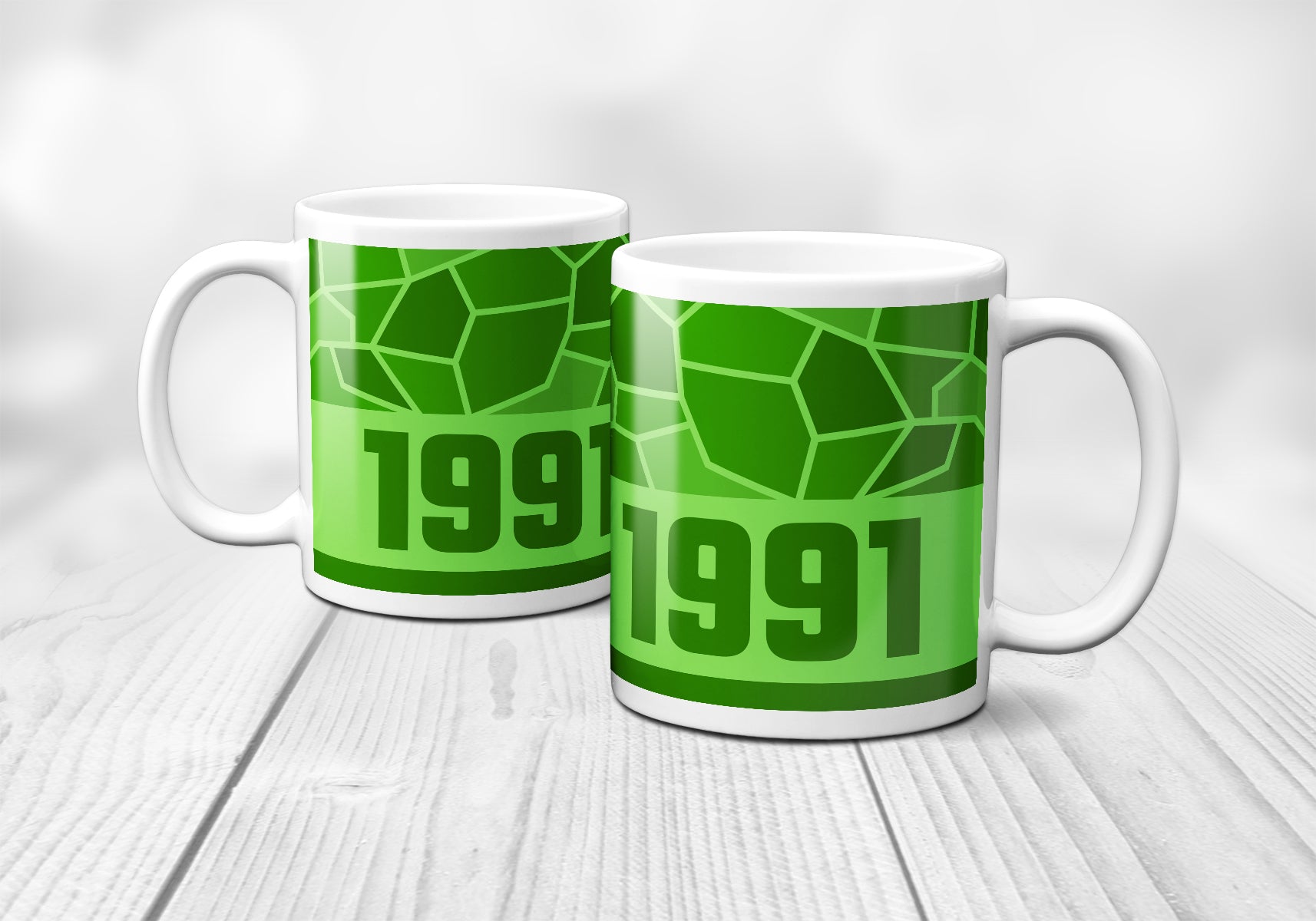 1991 Year Mug (11oz, Liril Green)