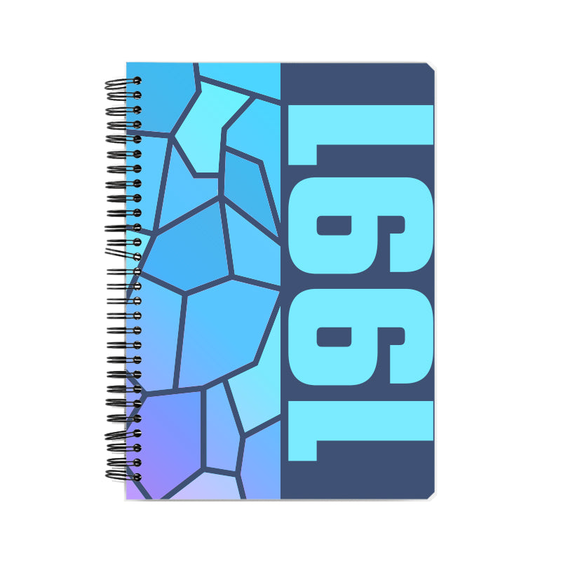 1991 Year Notebook (Navy Blue)