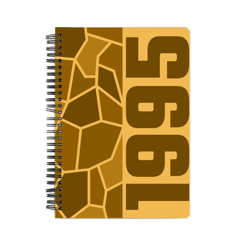 1995 Year Notebook (Golden Yellow)
