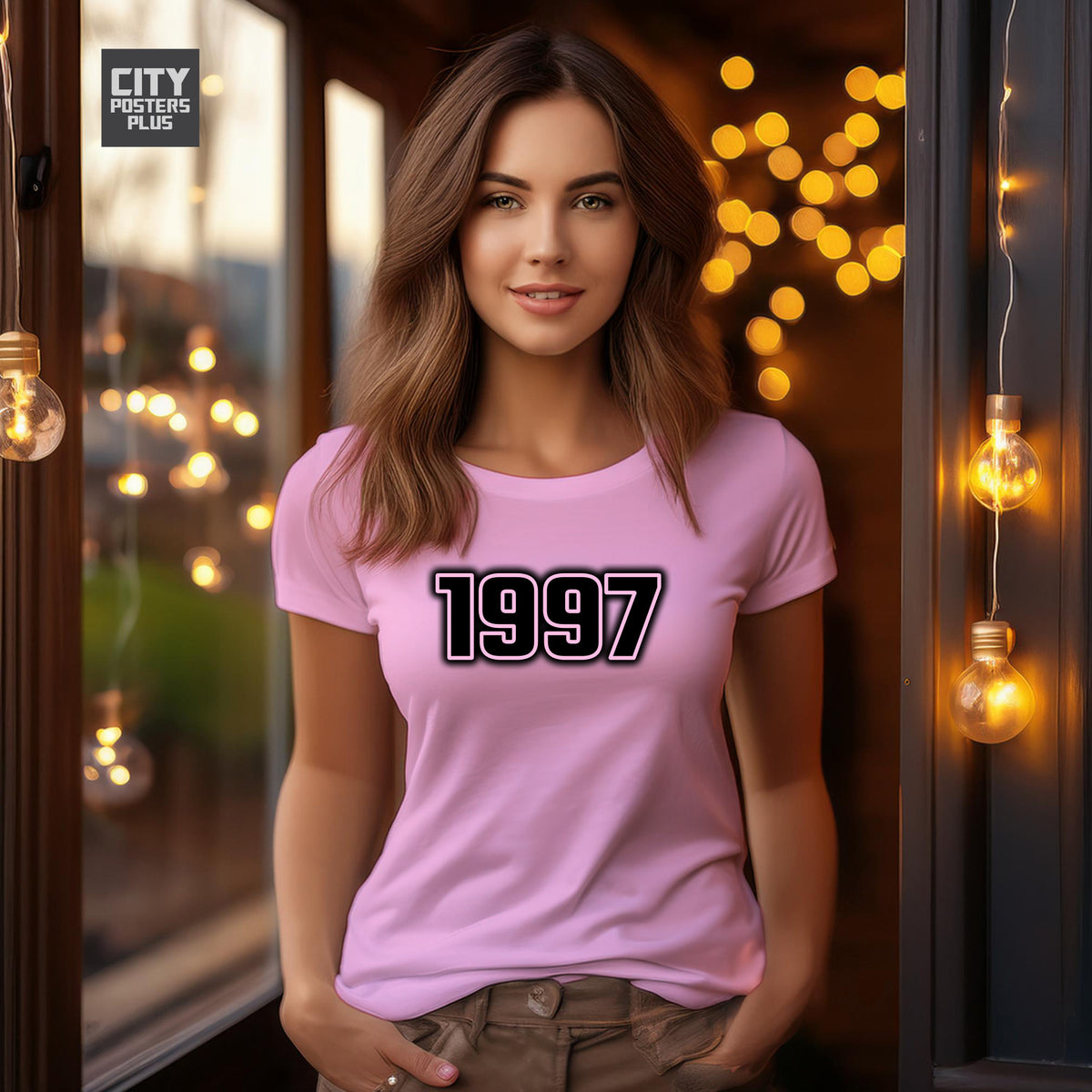 Year 1997 Vintage Birth Year Women T-Shirt