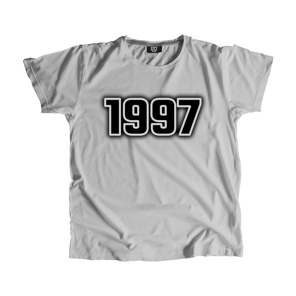 1997 Vintage Heritage Year Men Unisex T-Shirt (Melange Grey)