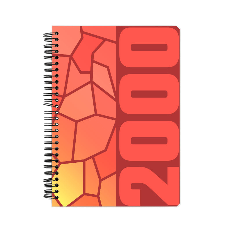 2000 Year Notebook (Red)