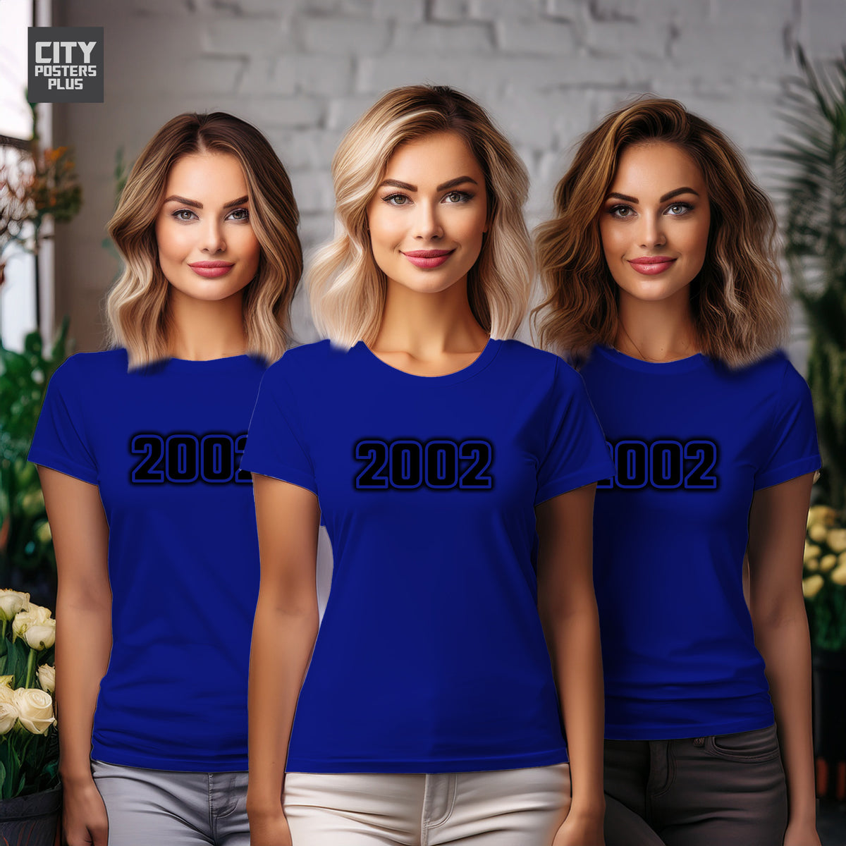 Year 2002 Vintage Birth Year Women T-Shirt