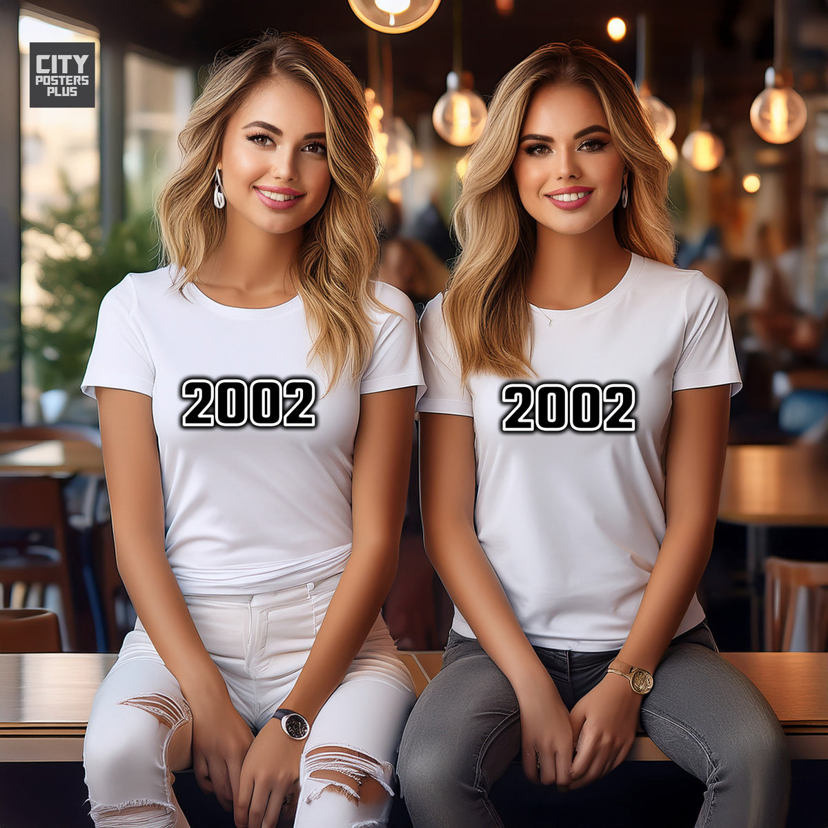 Year 2002 Vintage Birth Year Women T-Shirt