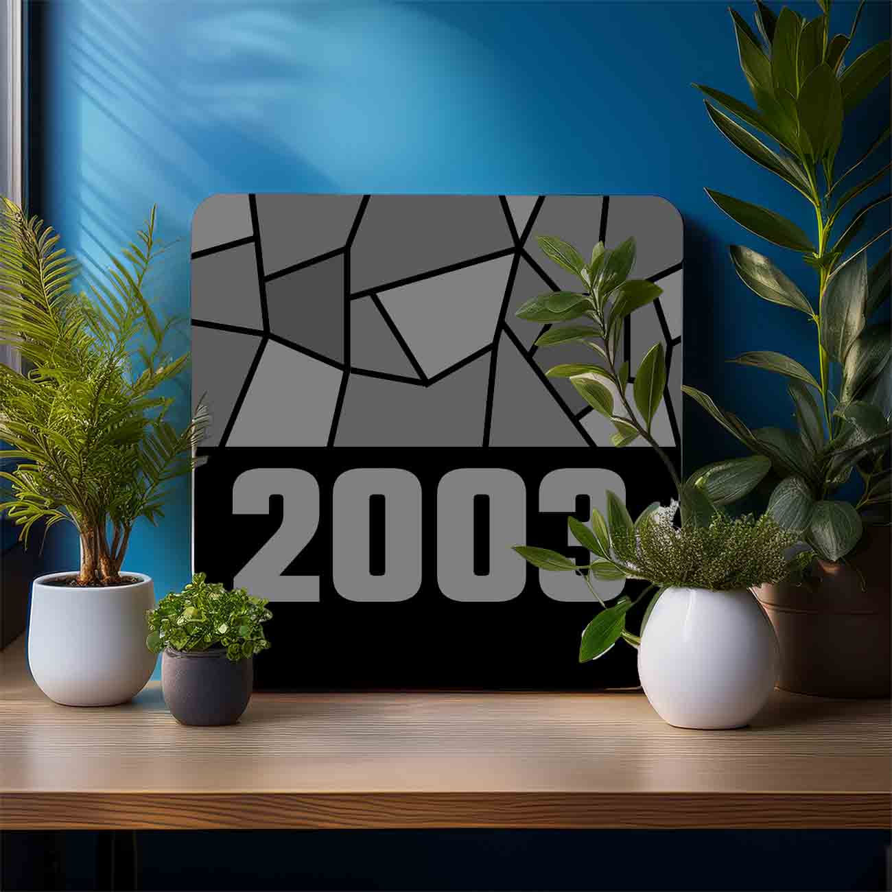 2003 Year Mousepad (Black)