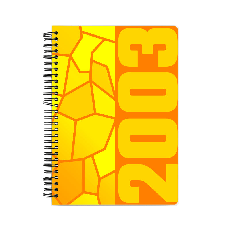 2003 Year Notebook (Orange)