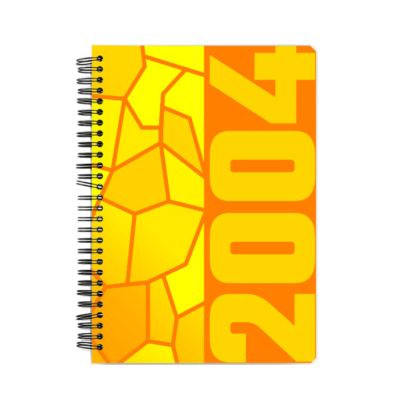 2004 Year Notebook (Orange)