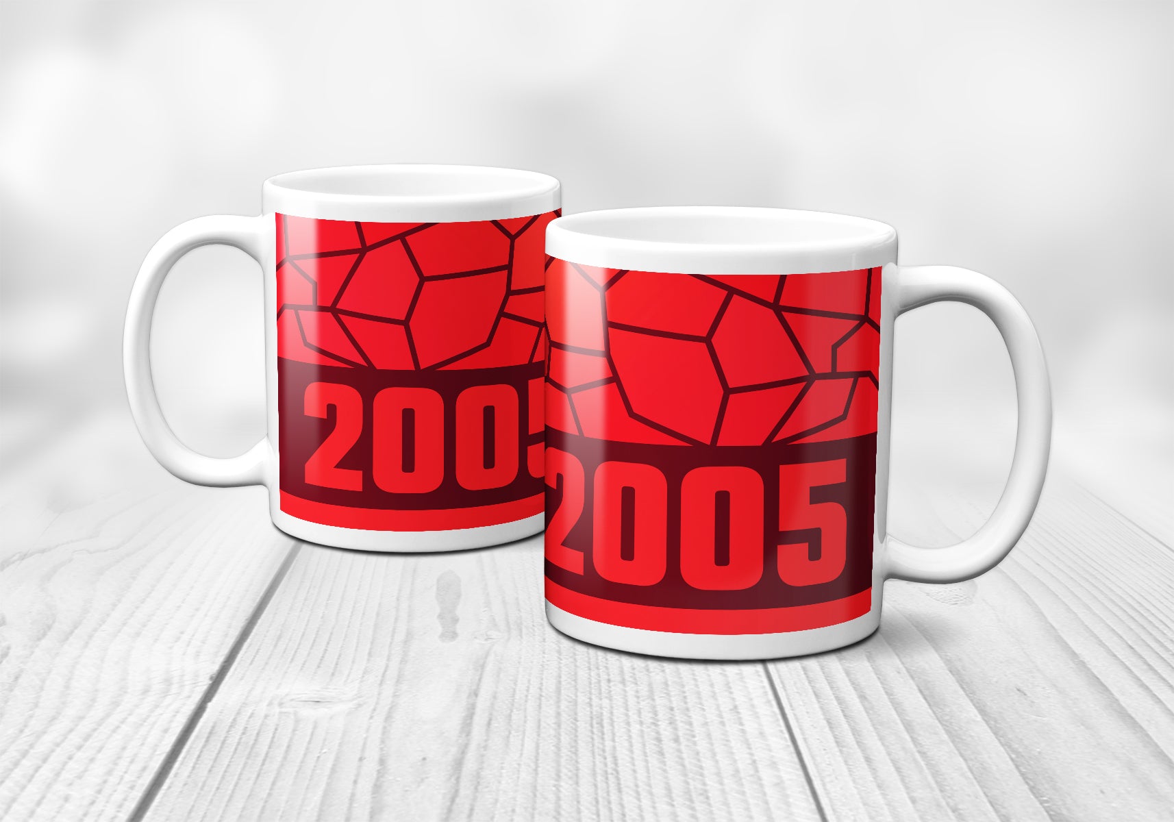 2005 Year Mug (11oz, Maroon)