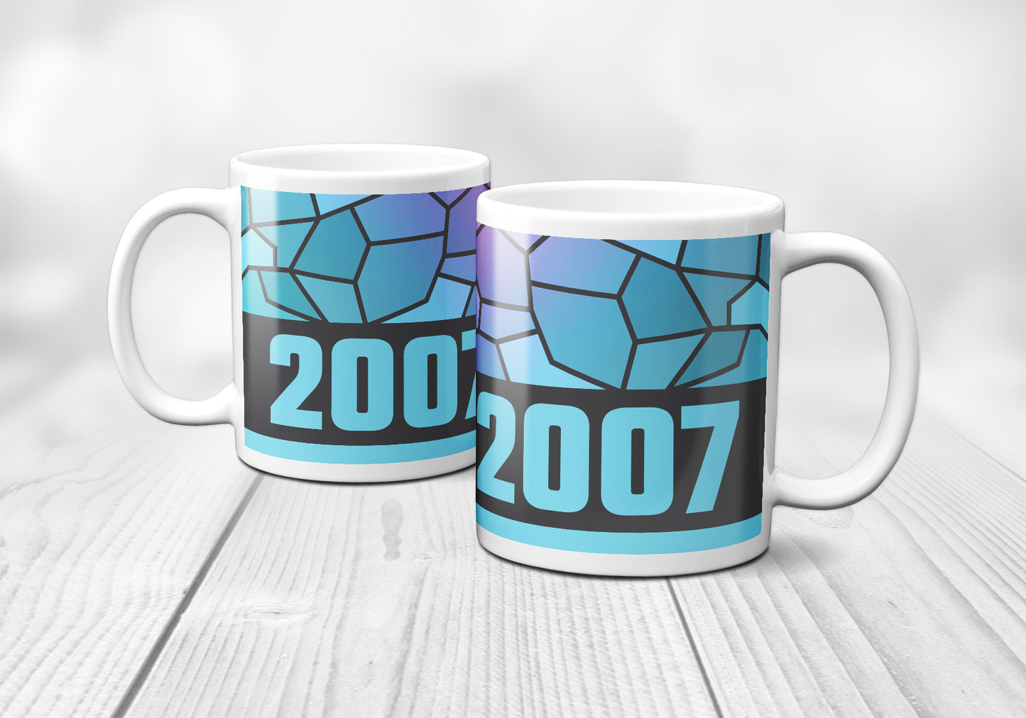 2007 Year Mug (11oz, Charcoal Grey)