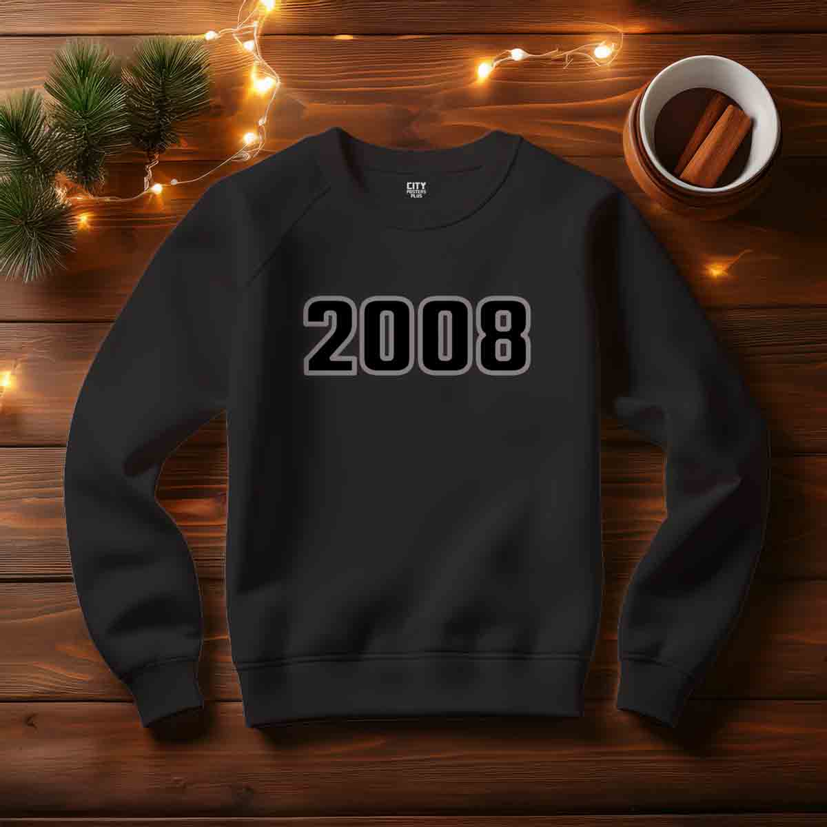 2008 Men Unisex Sweatshirt | Vintage Birth Year Gift Sweatshirt