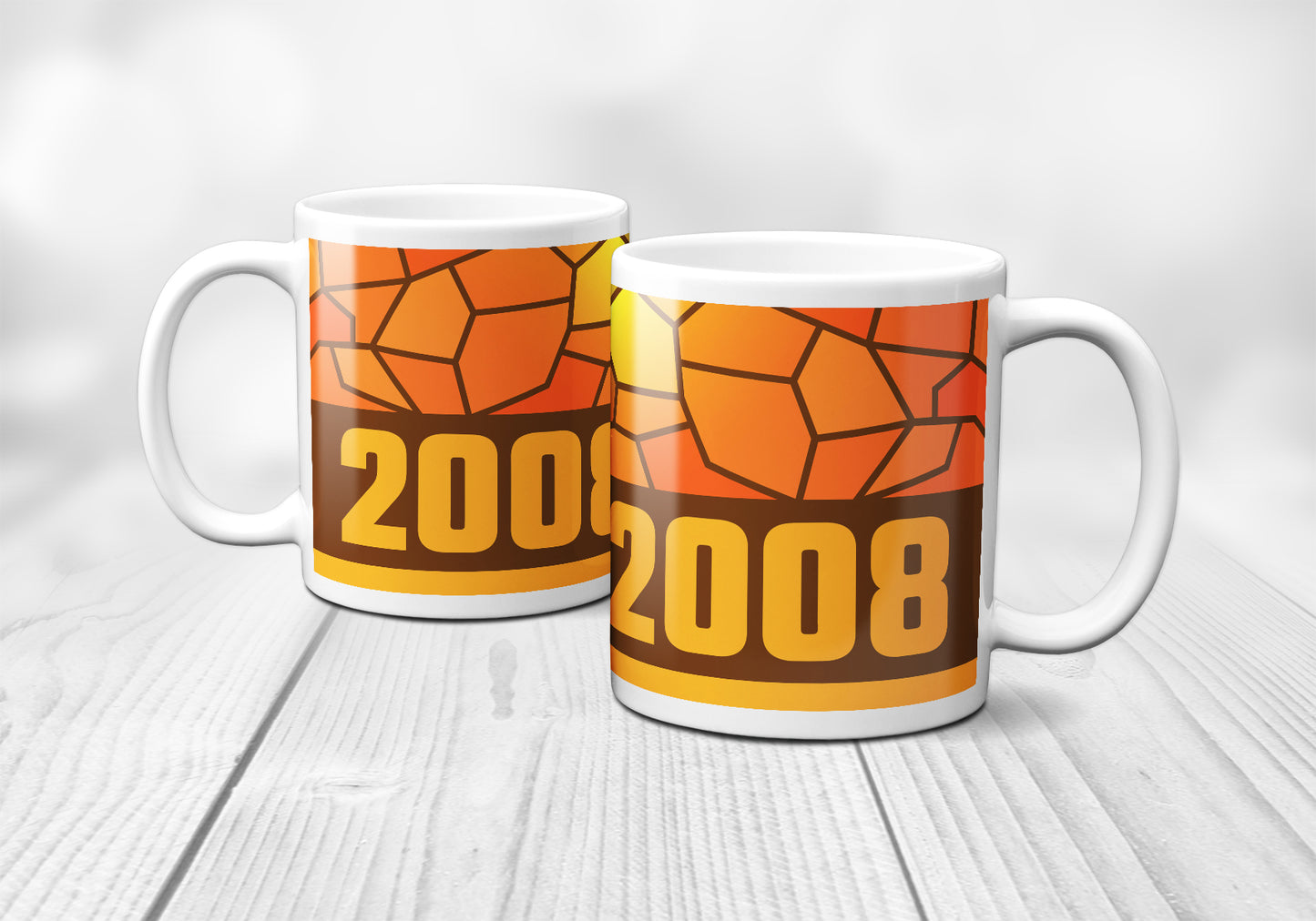 2008 Year Mug (11oz, Brown)