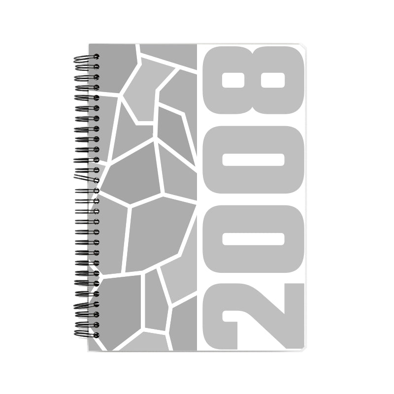 2008 Year Notebook (White)