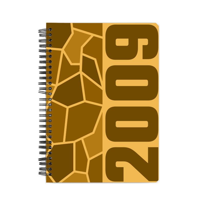 2009 Year Notebook (Golden Yellow)