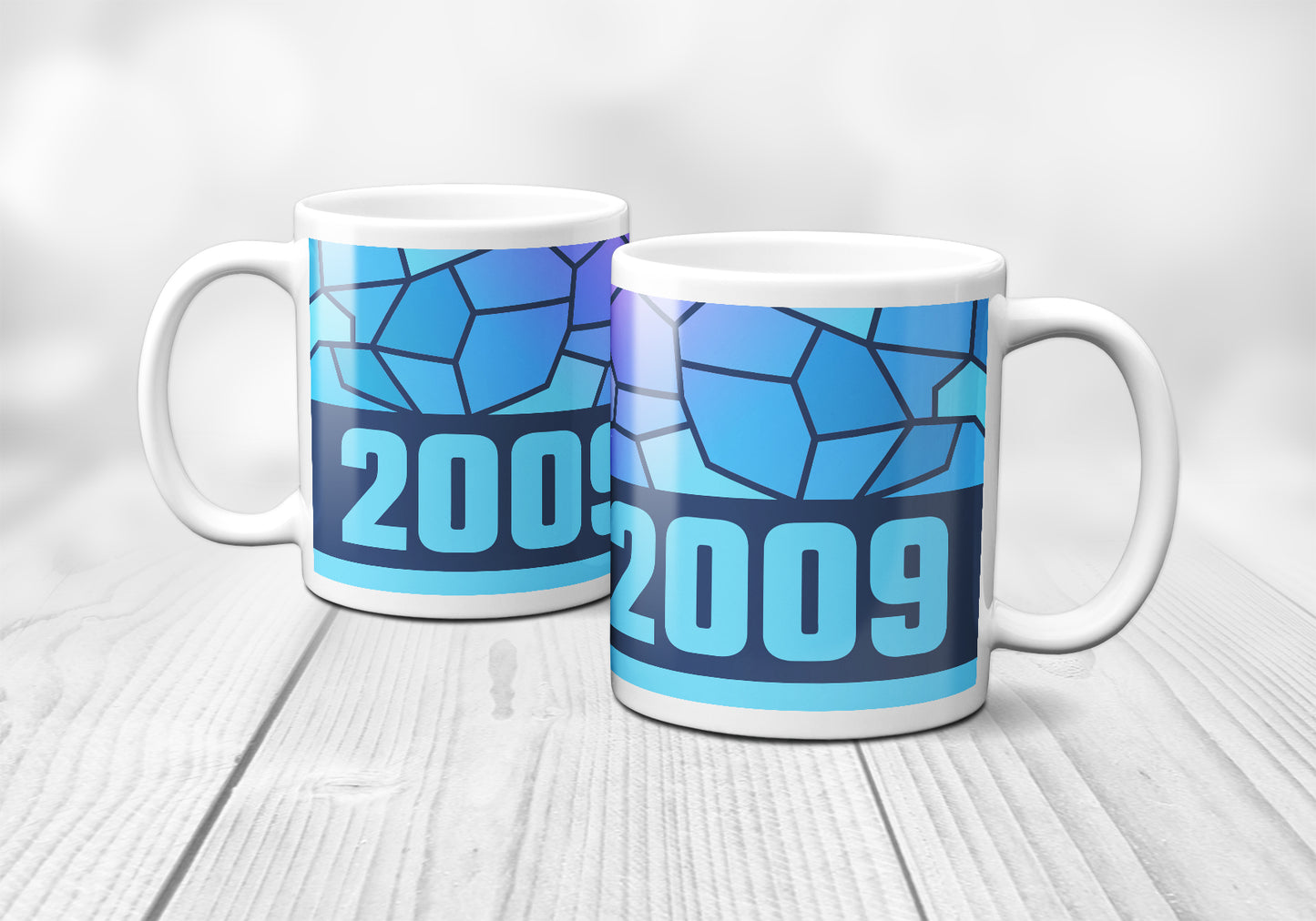 2009 Year Mug (11oz, Navy Blue)