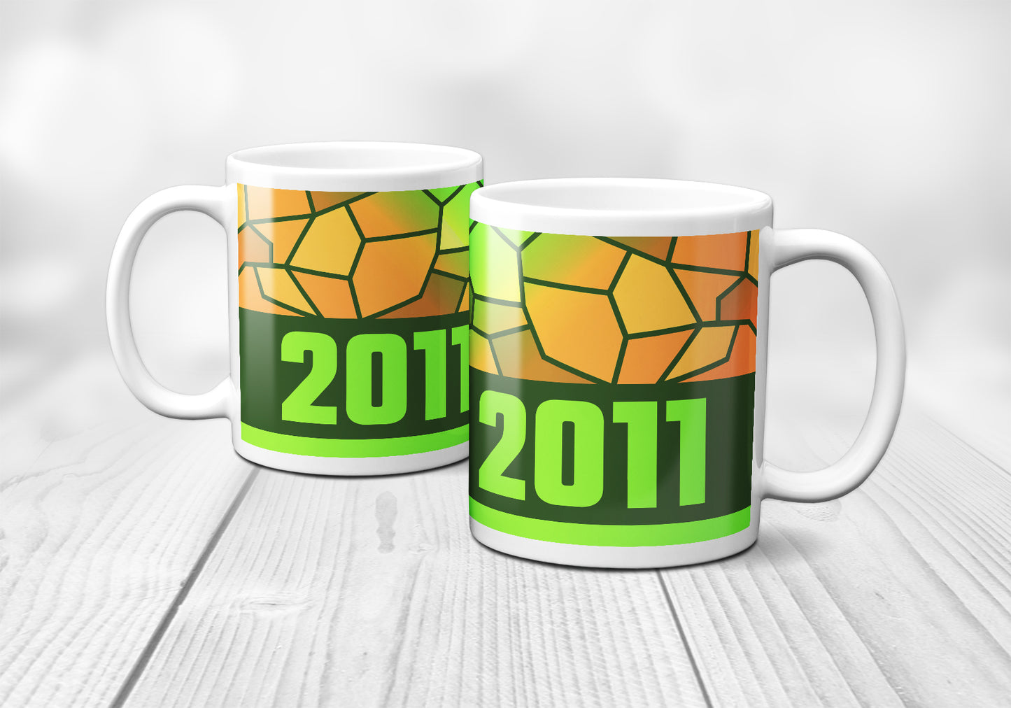 2011 Year Mug (11oz, Olive Green)